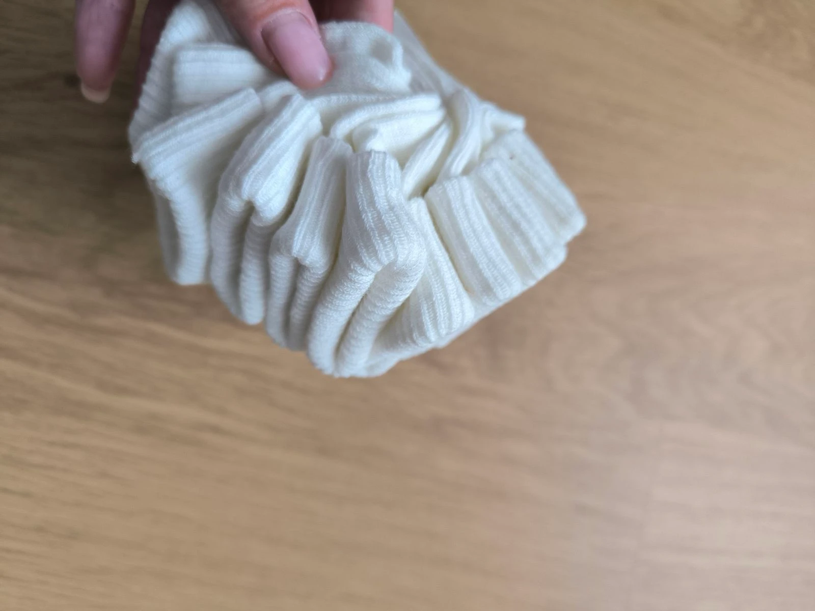 Pack 5 witte babymokken – photo 3